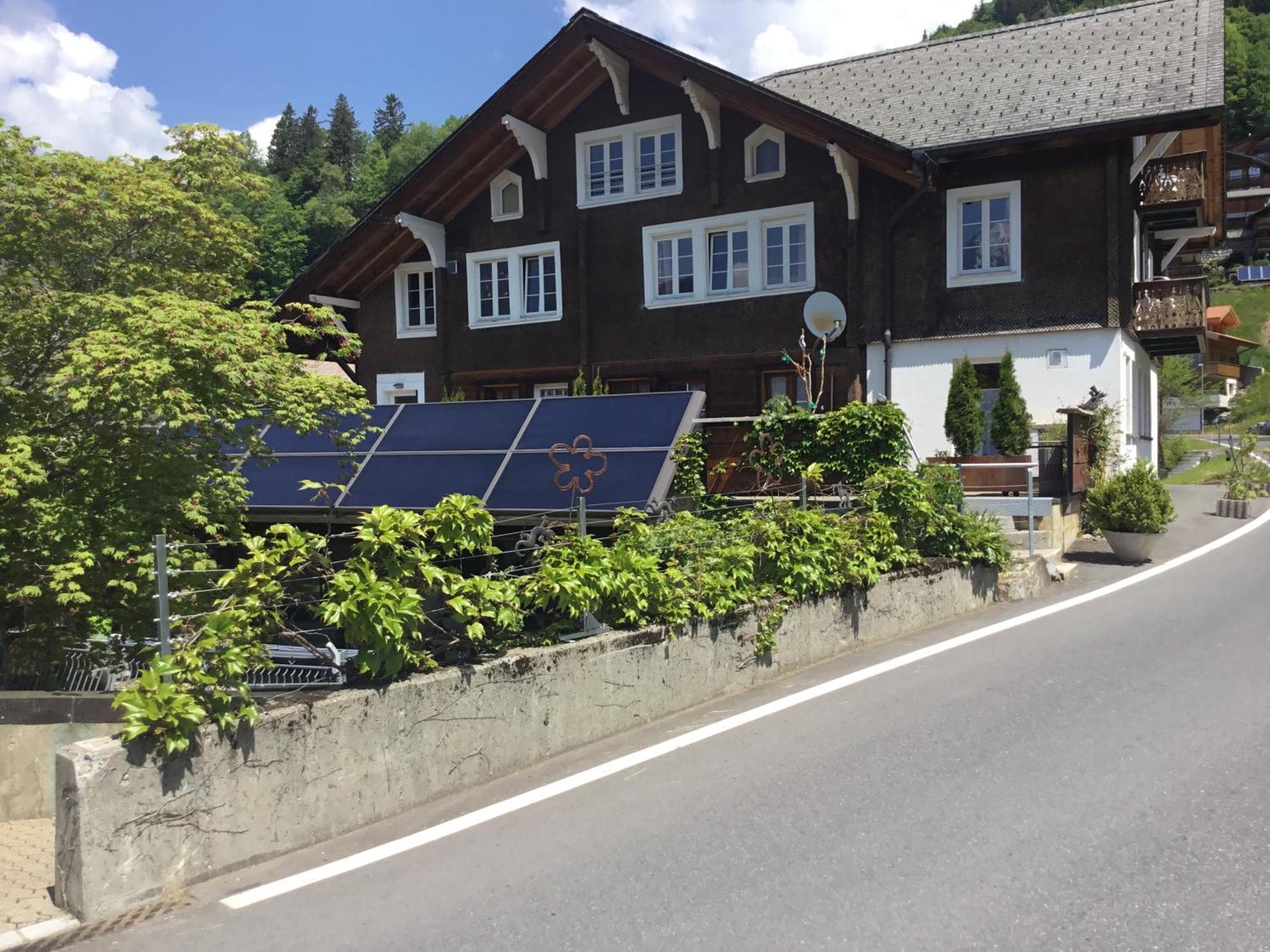 ホテル Ritterstuebli ハスリベルク エクステリア 写真